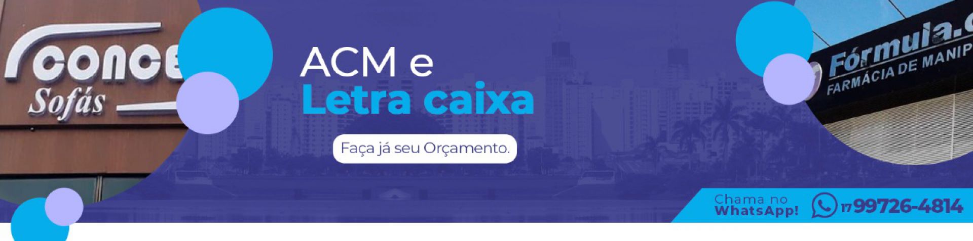 ACM e Letra caixa