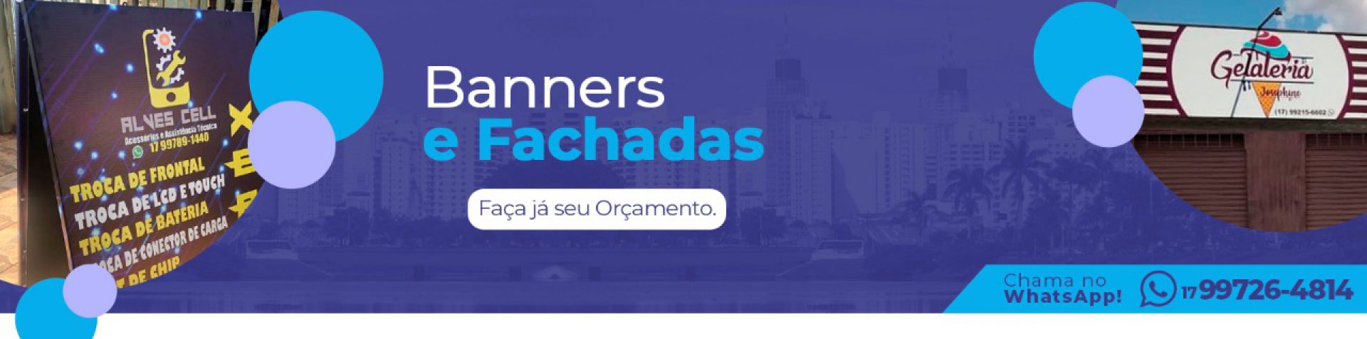 Banners e Fachadas